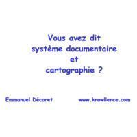 ISO 9001:2000 Système documentaire et cartographie