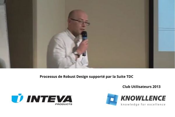 INTEVA Products a choisi Knowllence en support de son processus de Robust Design