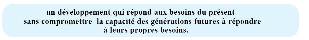 développement durable et collectivités