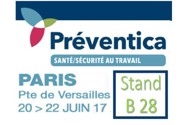 Stand TDC Sécurité sur Préventica Paris 2017