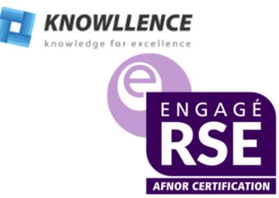 Knowllence: 1er Editeur de Logiciels à obtenir le label « e-Engagé RSE »