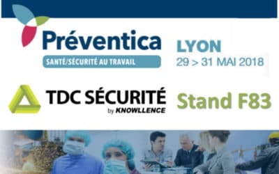 Notre logiciel HSE TDC Sécurité était sur Préventica Lyon (29>31 mai 2018) !