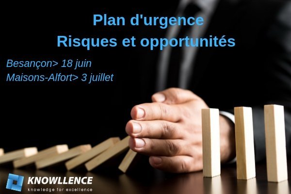 Démonstration logiciel plan d'urgence, risques & opportunités