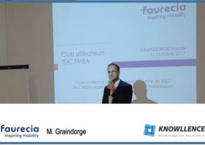 Faurecia / FMEA and SPC: R&D communication and factories