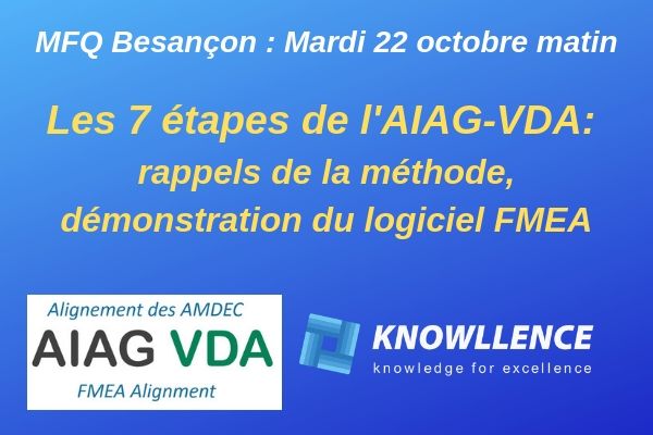 Matinale AMDEC Besançon et témoignage METALIS 2019