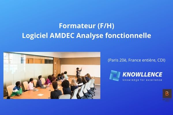 Knowllence recherche 1 consultant AMDEC H/F