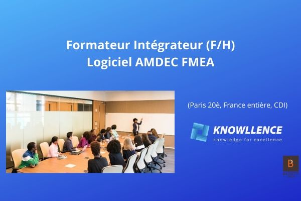 Knowllence recherche 1 consultant AMDEC H/F