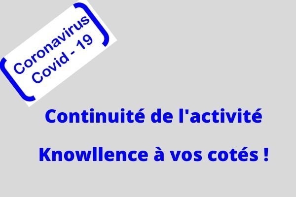 continuité activité Knowllence