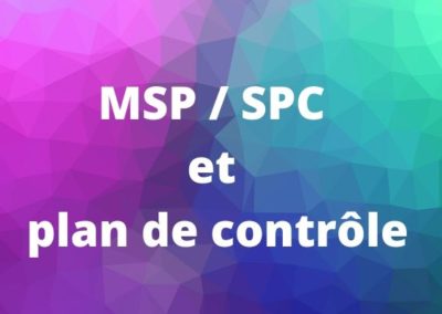 Lien SPC et Plan de surveillance