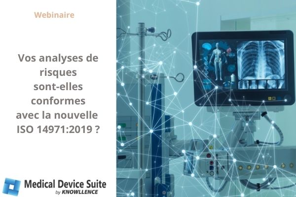 webinaire ISO 14971:2019 Logiciel et conformité ISO 14971:2019