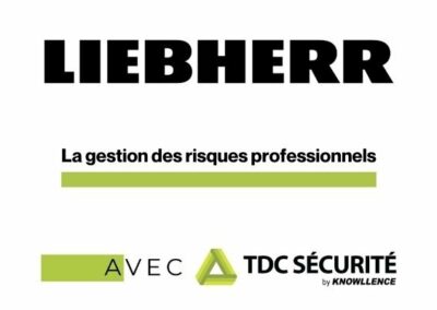 Le Service EHS de Liebherr Aerospace Toulouse utilise TDC Sécurité