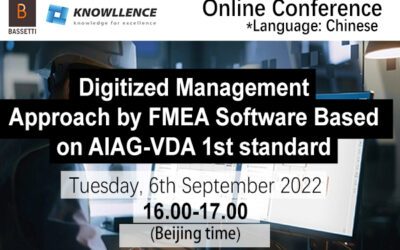 Digitized management approach by FMEA software based on AIAG-VDA 1st standard