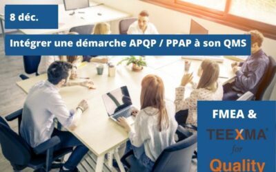 Intégrer une démarche APQP / PPAP à son QMS