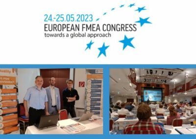 European FMEA Congress 2023 : notre logiciel AMDEC présenté !