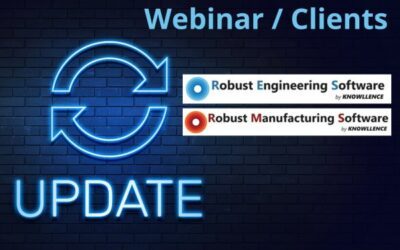 Webinar New version Robust Engineering/Manufacturing 2023 (for customers only)