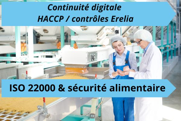 Continuité digitale : HACCP et contrôles