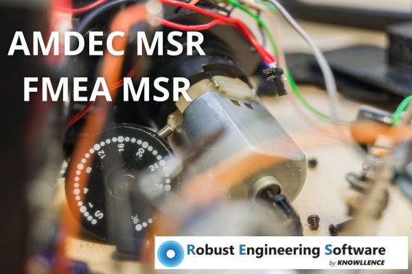 logiciel AMDEC MSR et AMDEC Produit