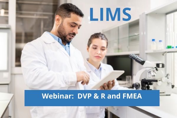 Webinar DVP & R and FMEA - LIMS