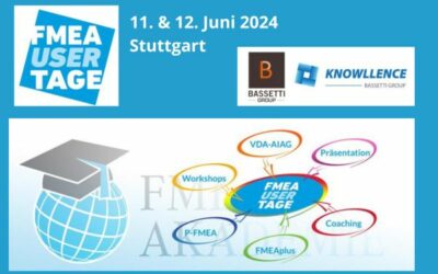 FMEA-UserTage in Stuttgart  (11. & 12.  Juni 2024)