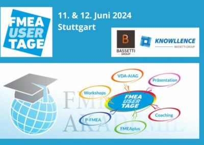 FMEA-UserTage in Stuttgart  (11. & 12.  Juni 2024)