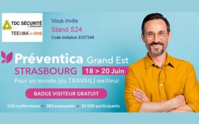 Rencontrons-nous sur Préventica 2024 à Lyon !
