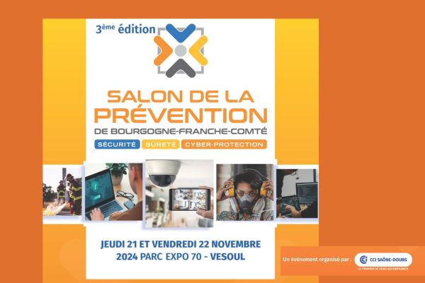 TDC Sécurité au Salon de la prévention de Bourgogne Franche-Comté.