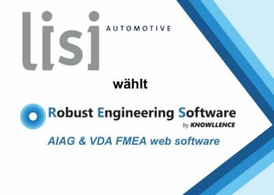 LISI AUTOMOTIVE wählt unsere FMEA Web-Software für AIAG & VDA