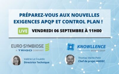 APQP et Control Plan : préparez-vous aux nouvelles exigences !