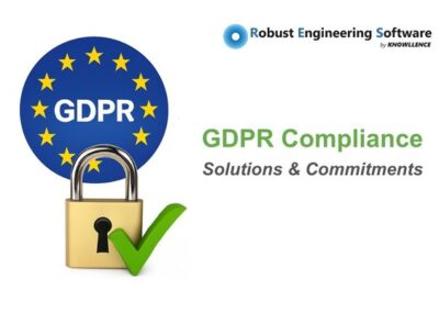 GDPR Compliance of Our Software and Our Commitments