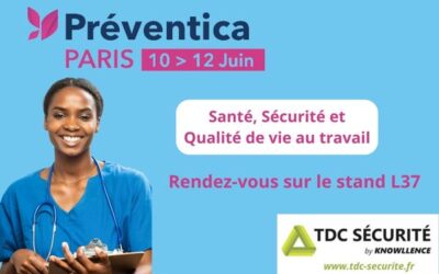 TDC Sécurité à Préventica Paris 2025 : Rencontrez nos experts HSE
