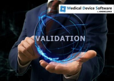 Medical Device Software Validation File