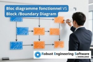 Bloc diagramme fonctionnel vs Block Boundary Diagram
